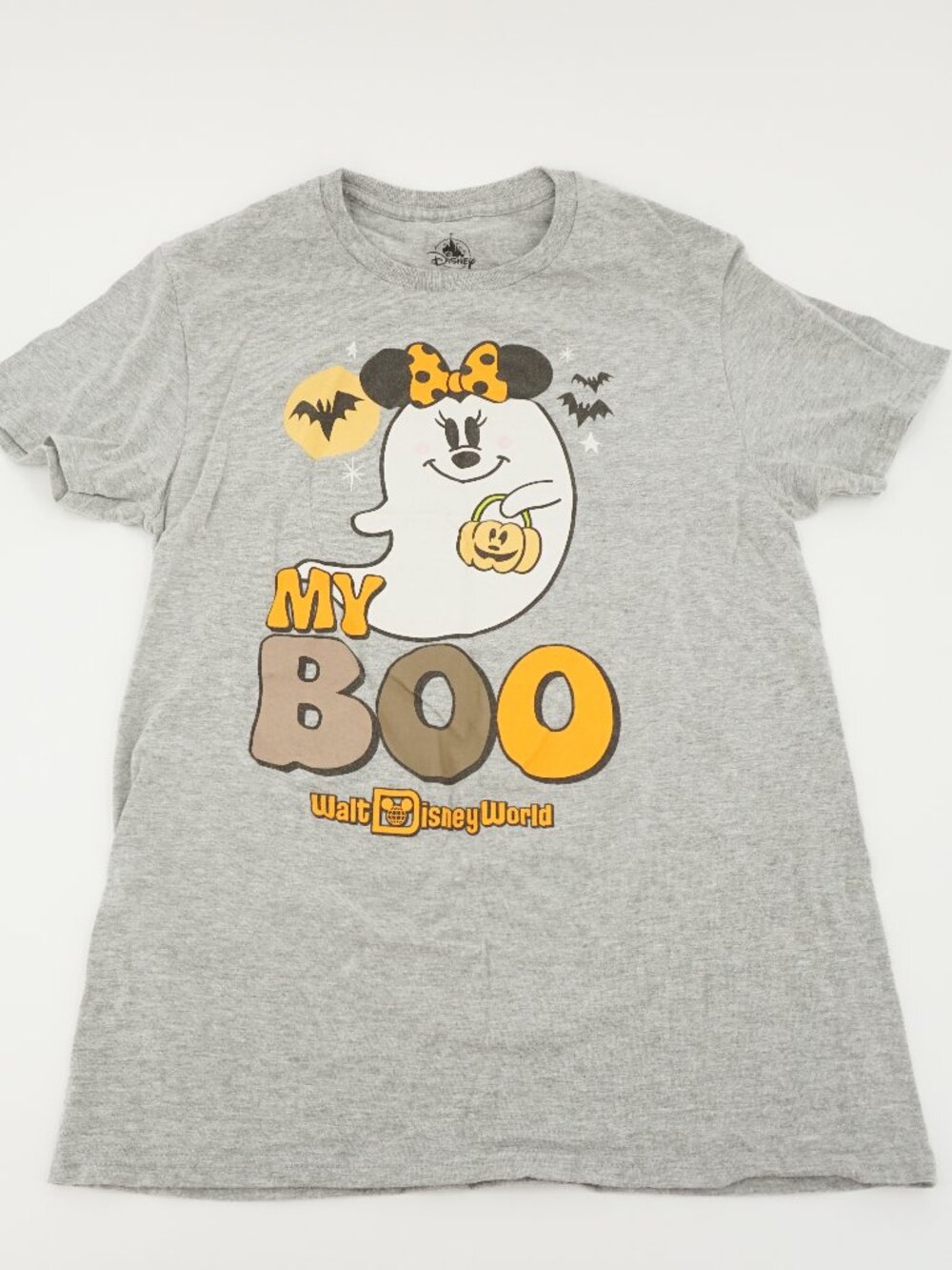 Walt Disney World Halloween Minnie Ghost My Boo Shirt Adult Size Small